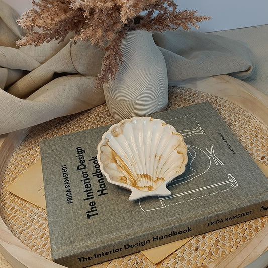 Seashell Tray Gold